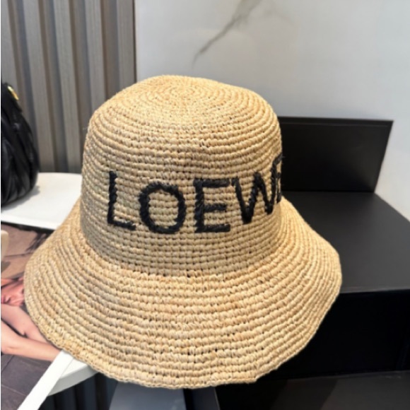 LOEWE Straw Hat 👒 Elegant Summer Hat - Picture 6 of 6
